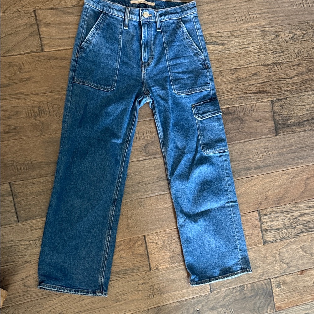 Hudson Jeans High Rise Utility Blue